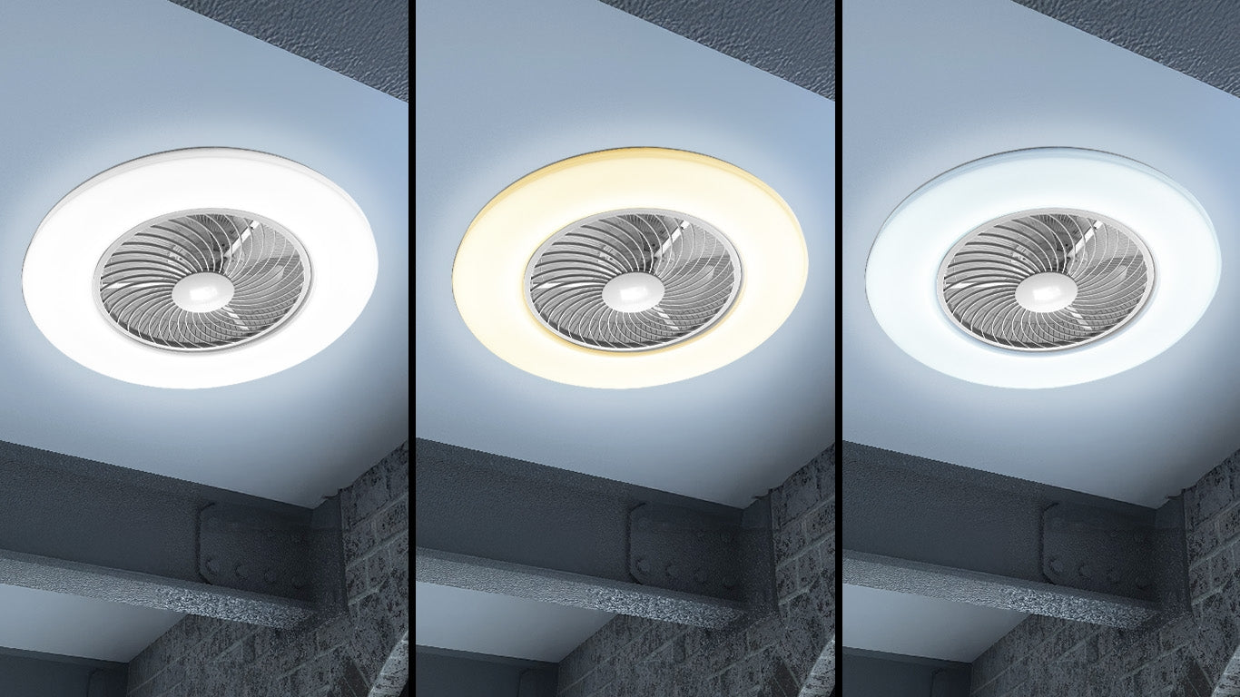 Lampa Z Wiatrakiem App1551-c White  7