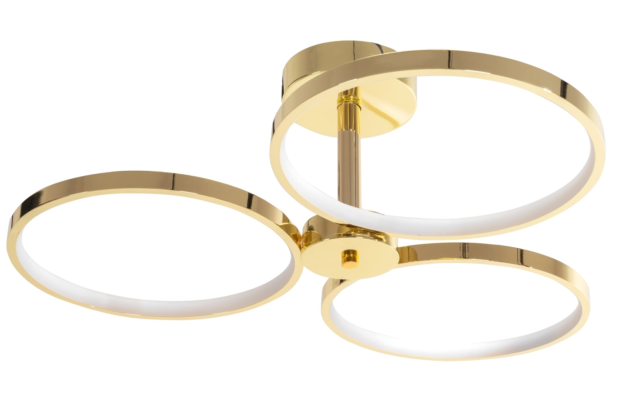 Lampa Sufitowa Wisząca Led App993-c Złota + Pilot  2