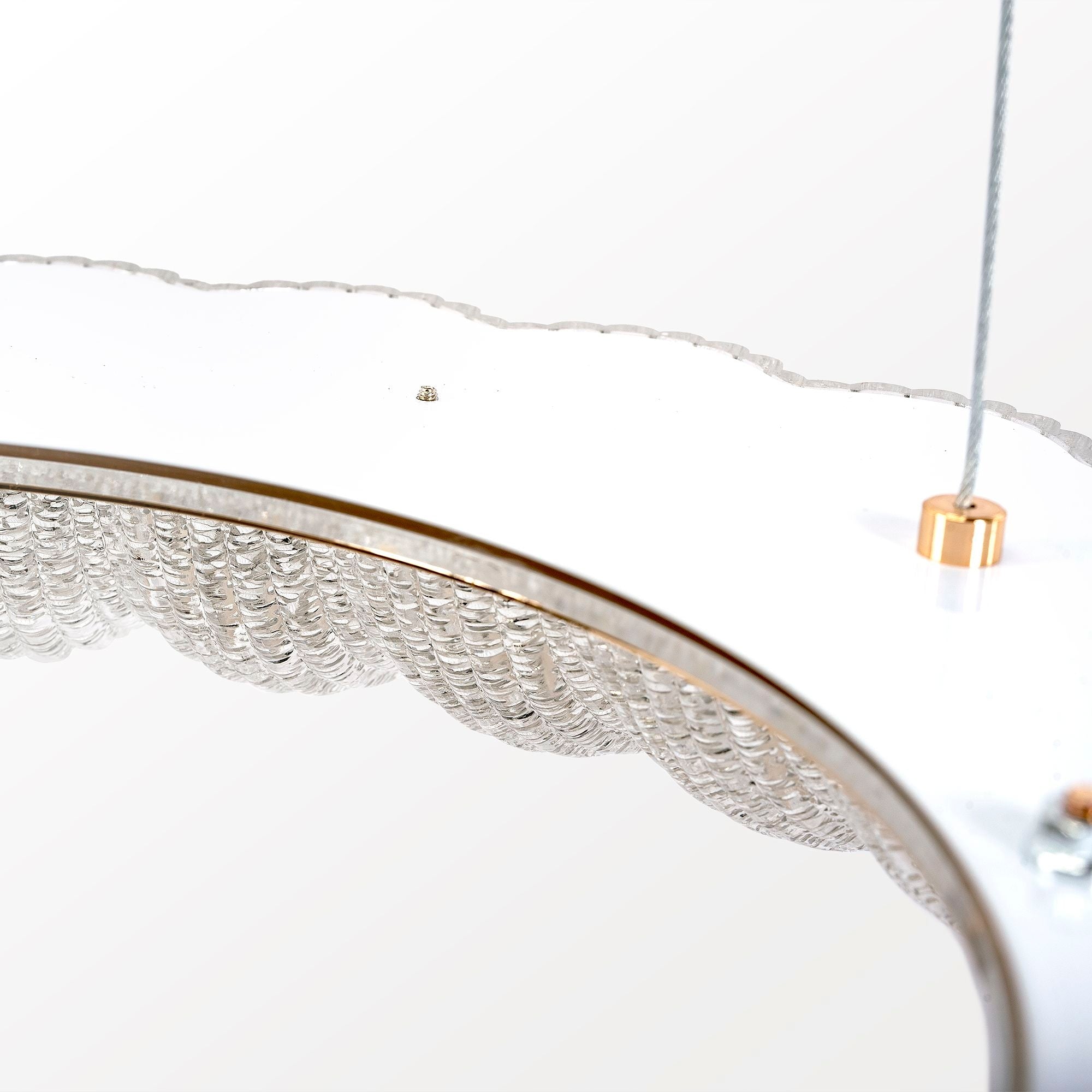 Lampa Wisząca Led Ms019-cp Różowe Złoto 60cm  6