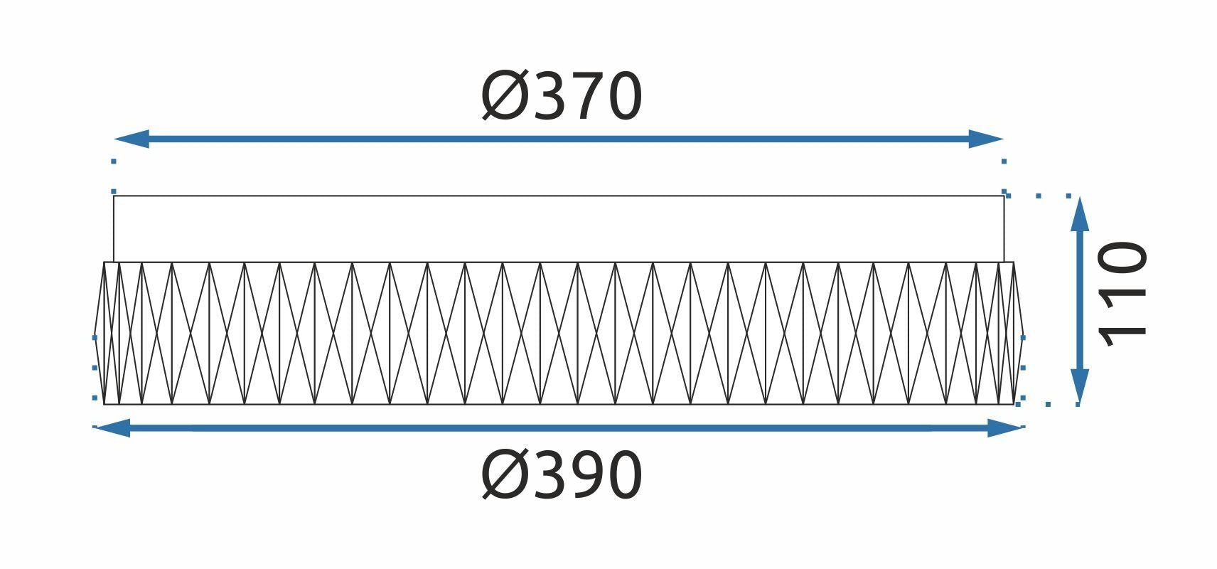 Lampa Kryształowa Plafon App1720-c 40cm Złota Szczotkowana  6