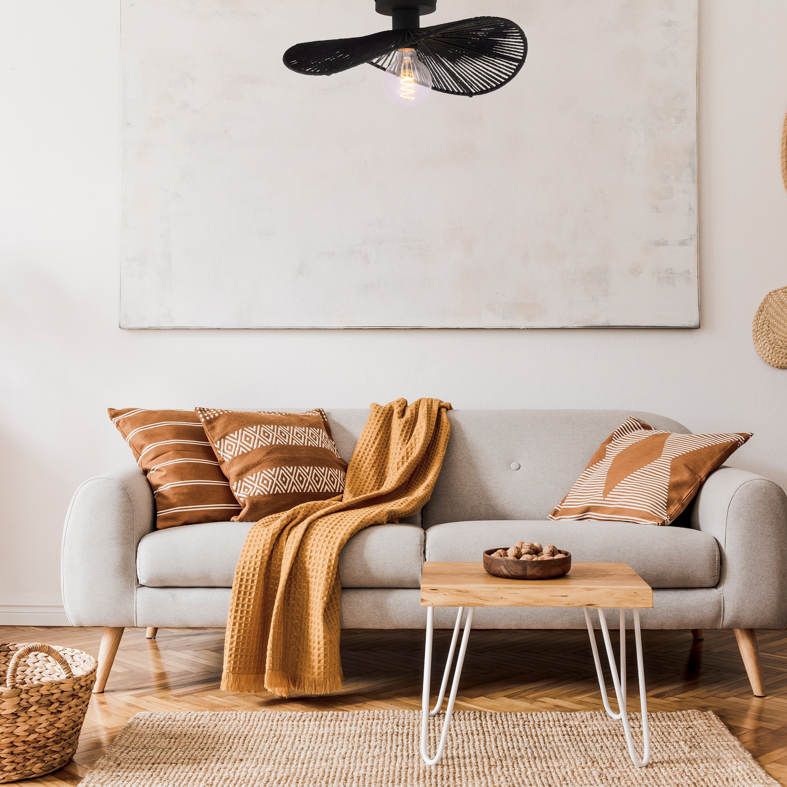 Lampa Sufitowa APP1832-1C Black  2