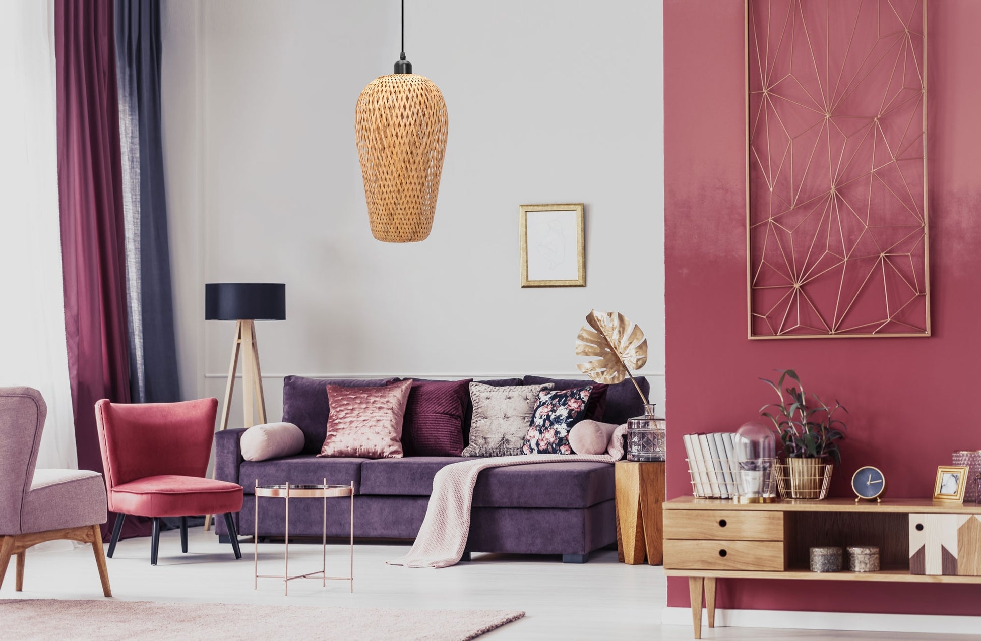 Lampa Wisząca Boho APP986-1CP  3