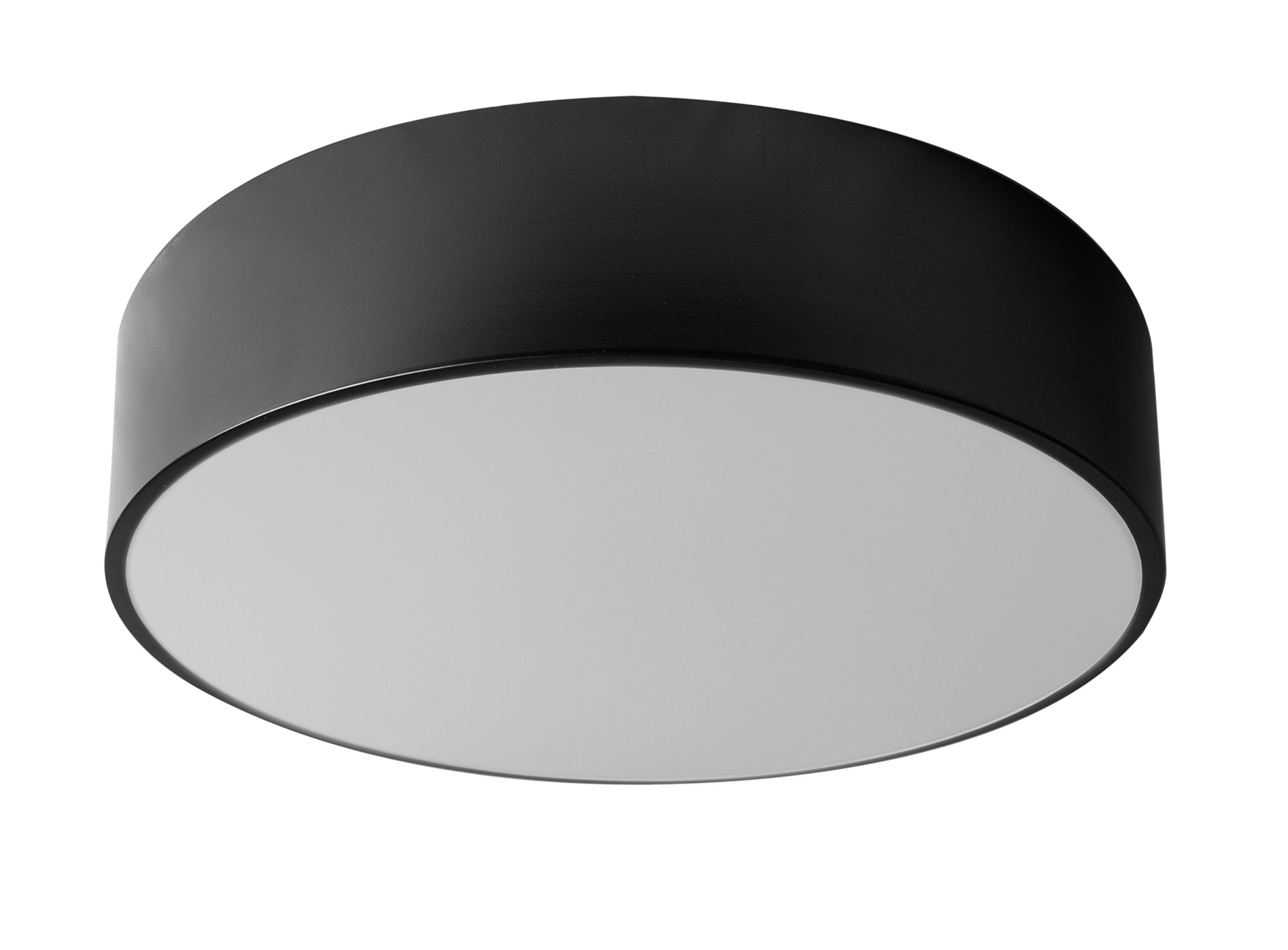 Lampa Plafon 30cm Okrągła Sufitowa APP640-3C Czarna  1