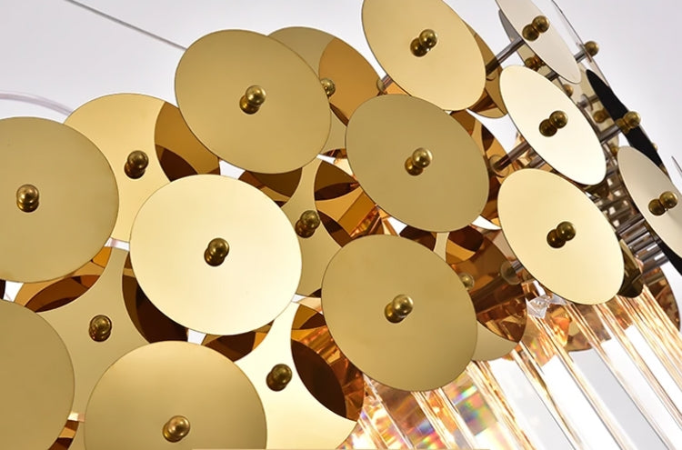 Lampa Kryształowa Wisząca App1473-cp Złota  5