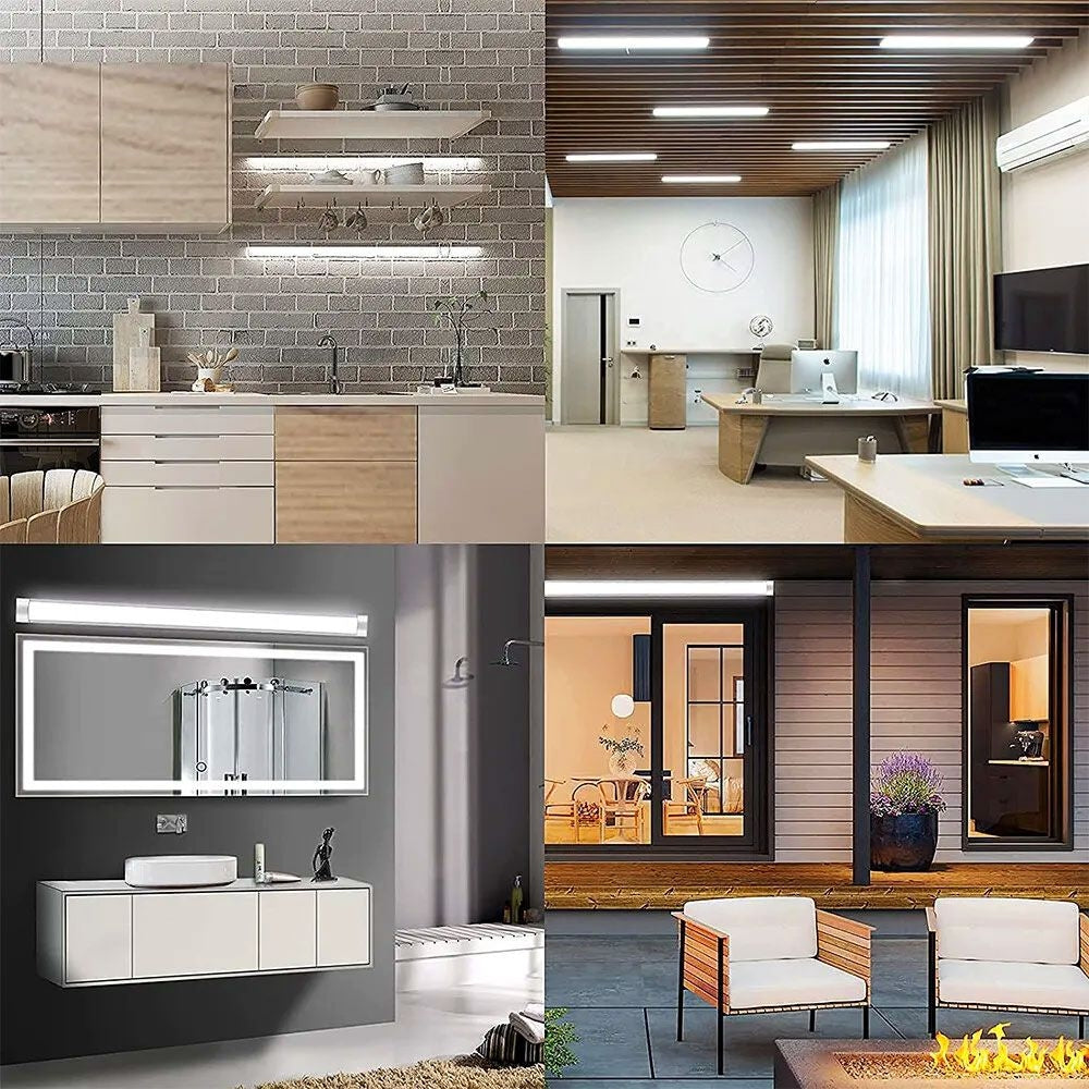 Panel Led Natynkowy 120cm Biały 35w  4