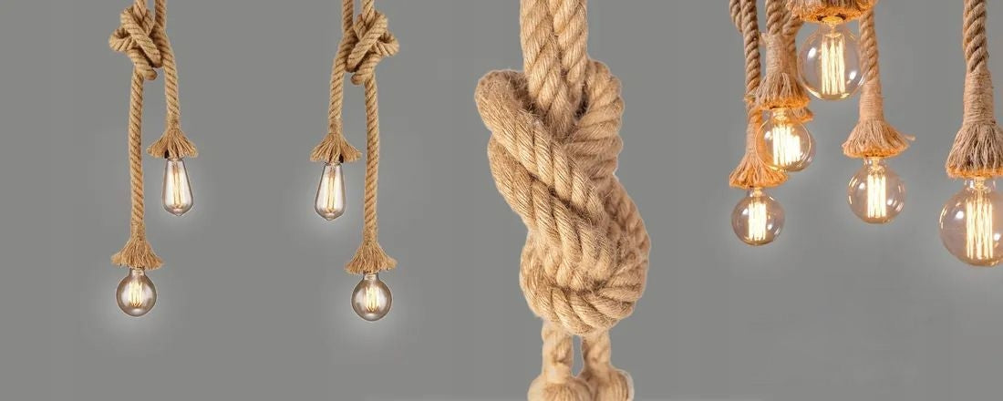 Lampa Spider Rope 6  7