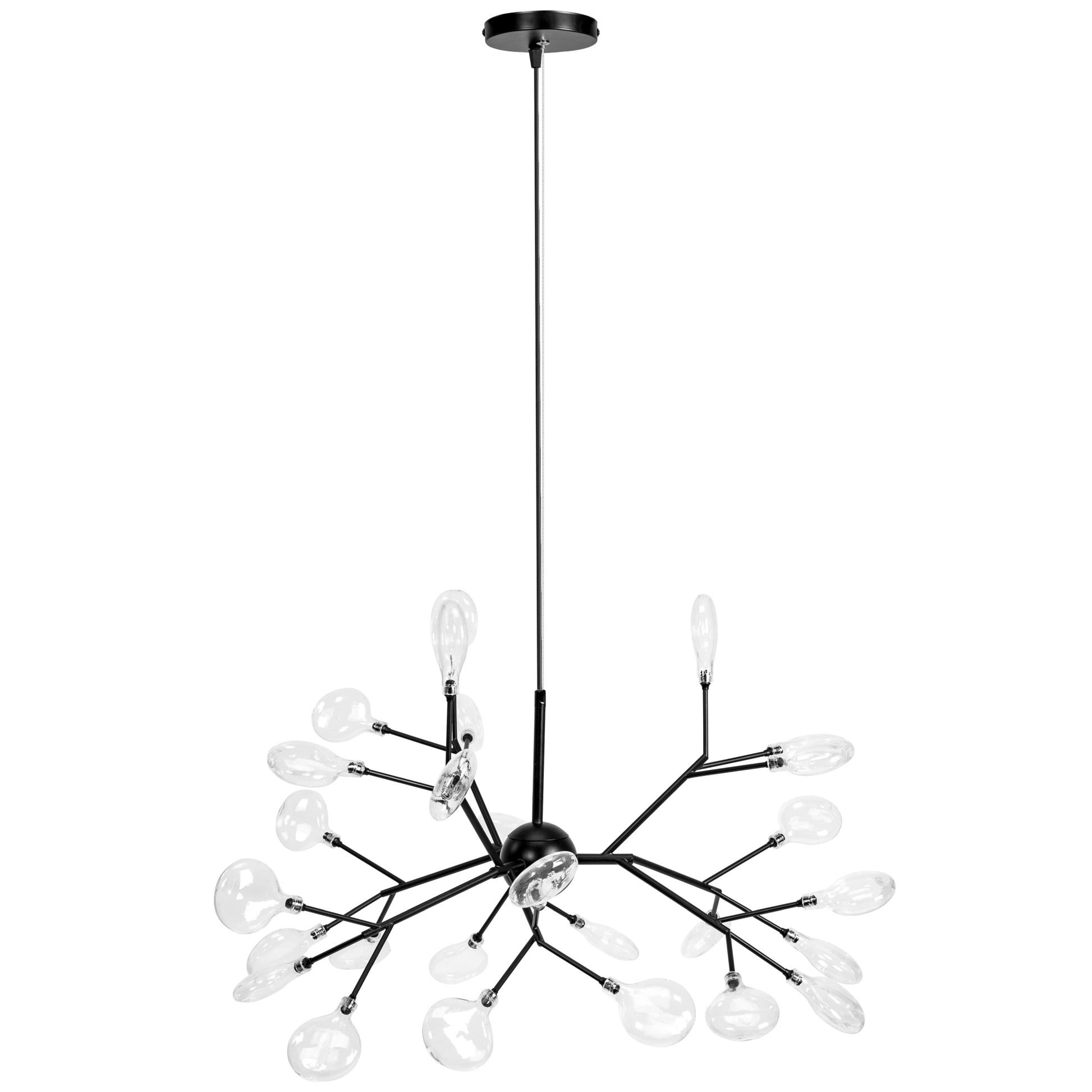 Lampa Wisząca Drzewko 27 App590-cp Czarna  3