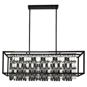 Lampa Kryształowa Wisząca APP1112-4CP Czarna  1