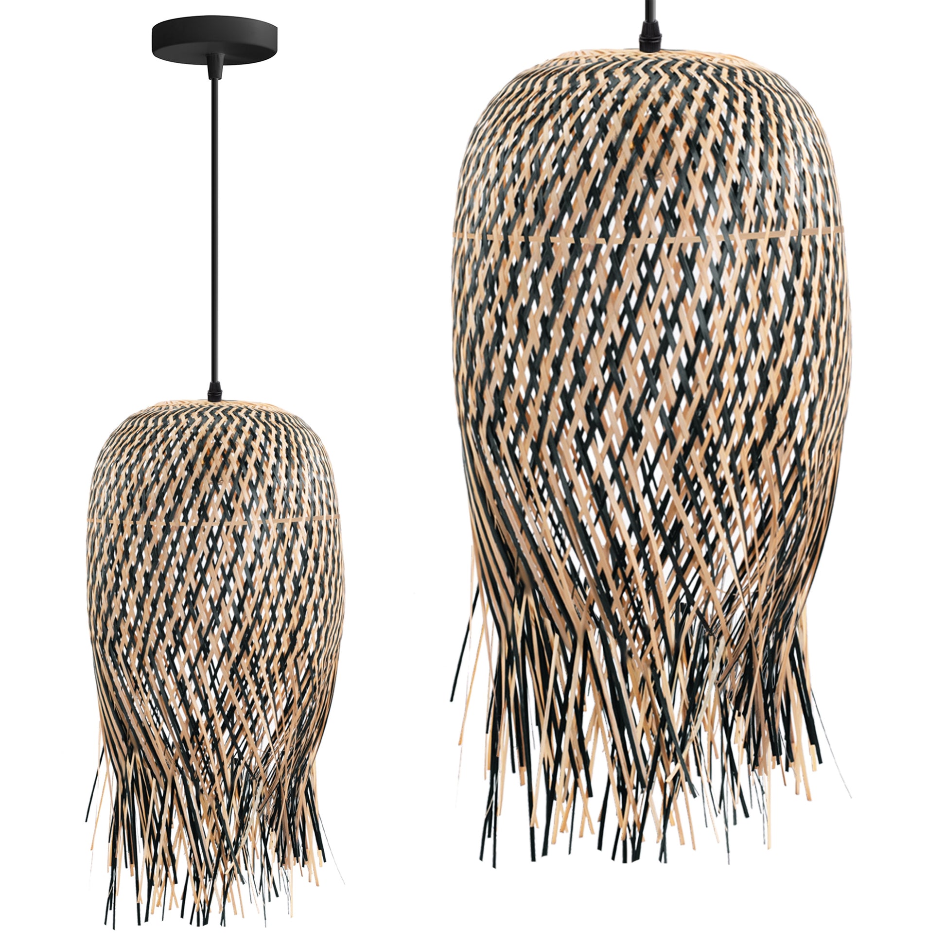 Lampa Sufitowa Wisząca Boho APP1327-1CP  1
