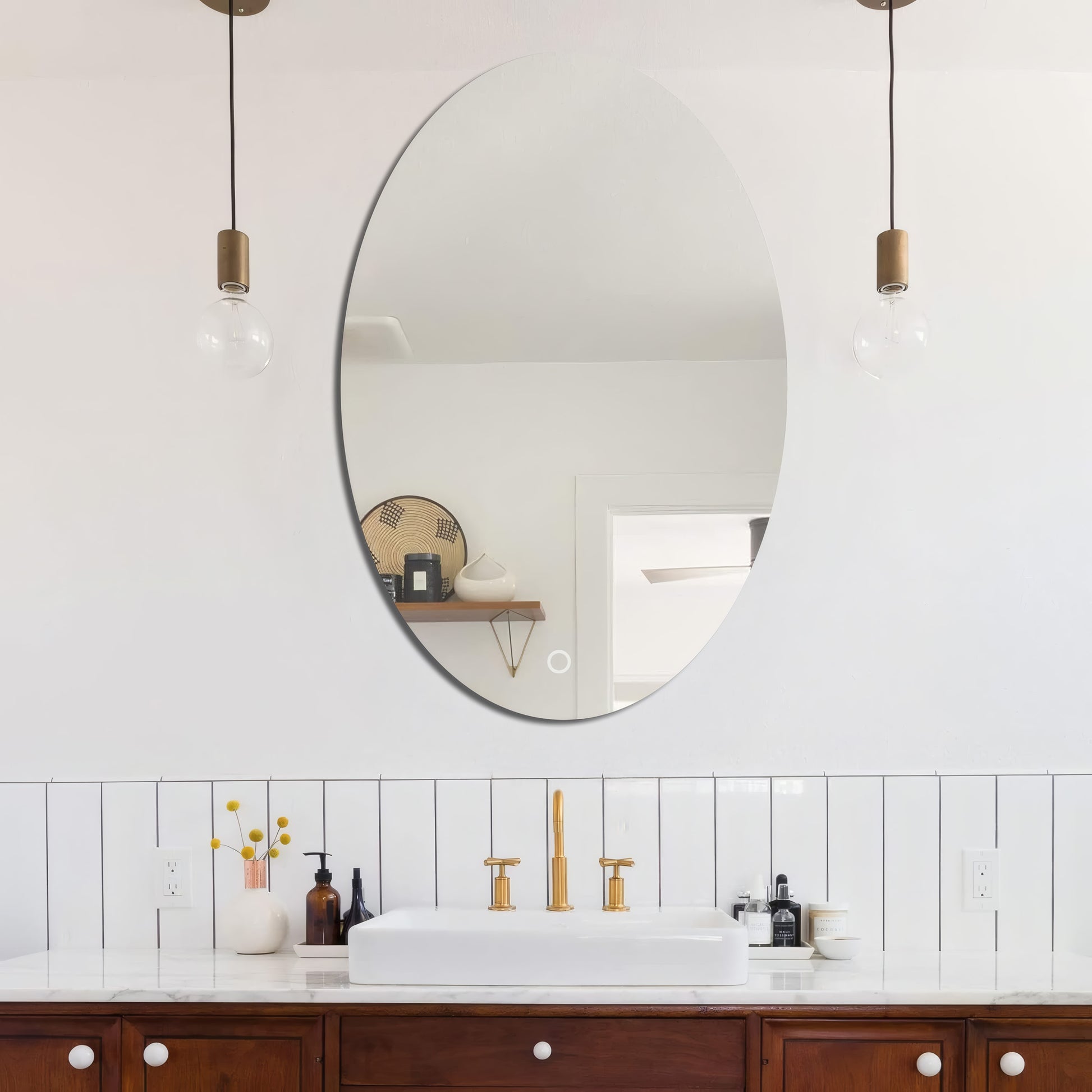 Lustro Ścienne Led 80x60 Yh-3352  3