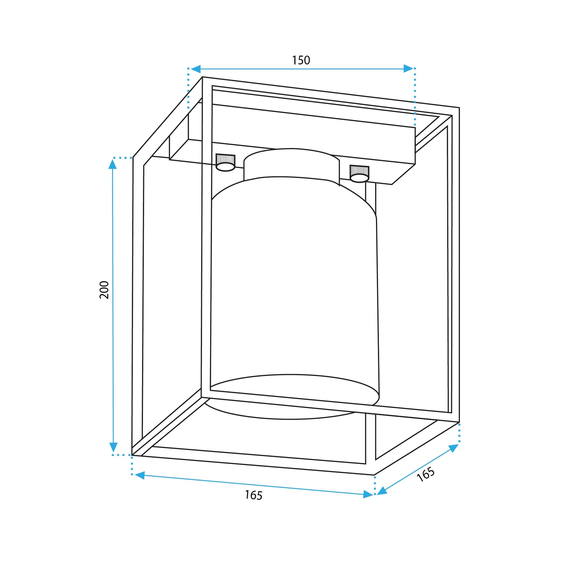 Lampa Sufitowa Plafon APP1264-1C  6