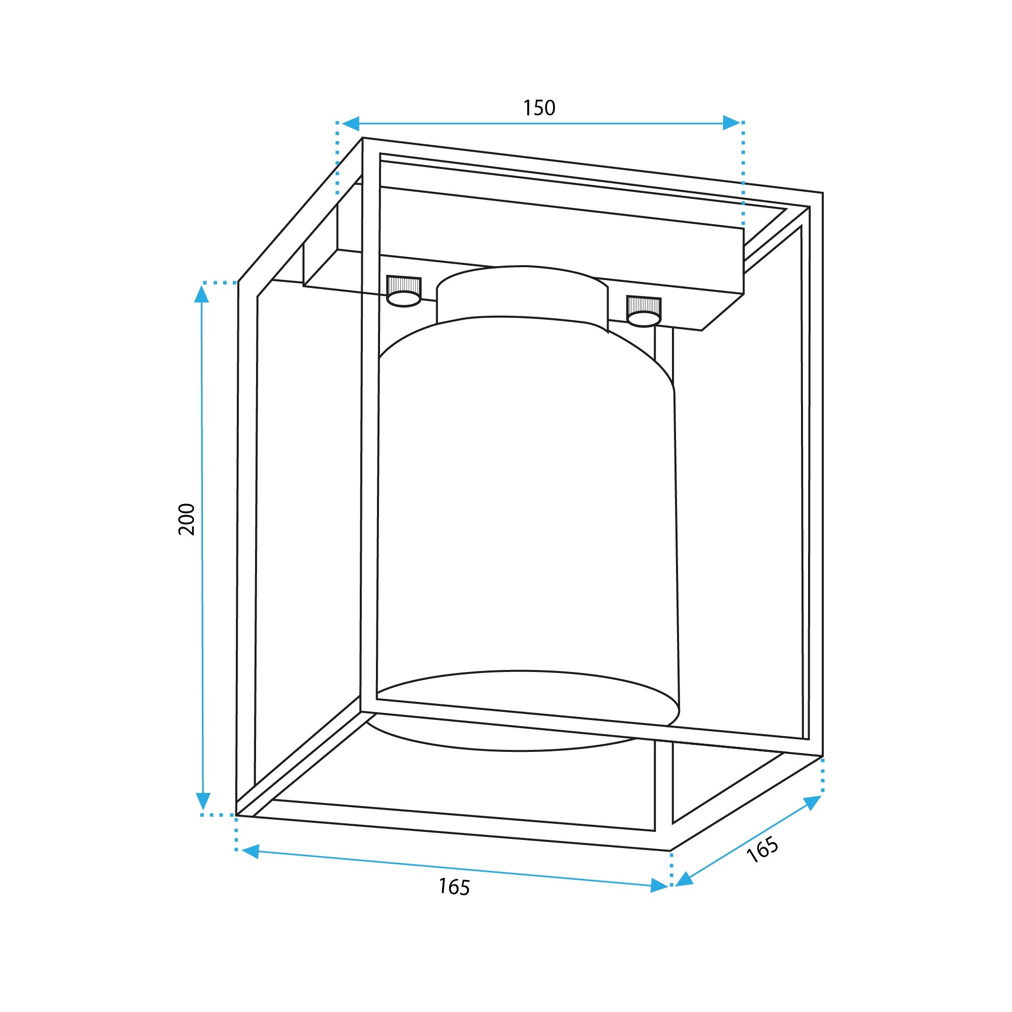 Lampa Sufitowa Plafon APP1264-1C  6