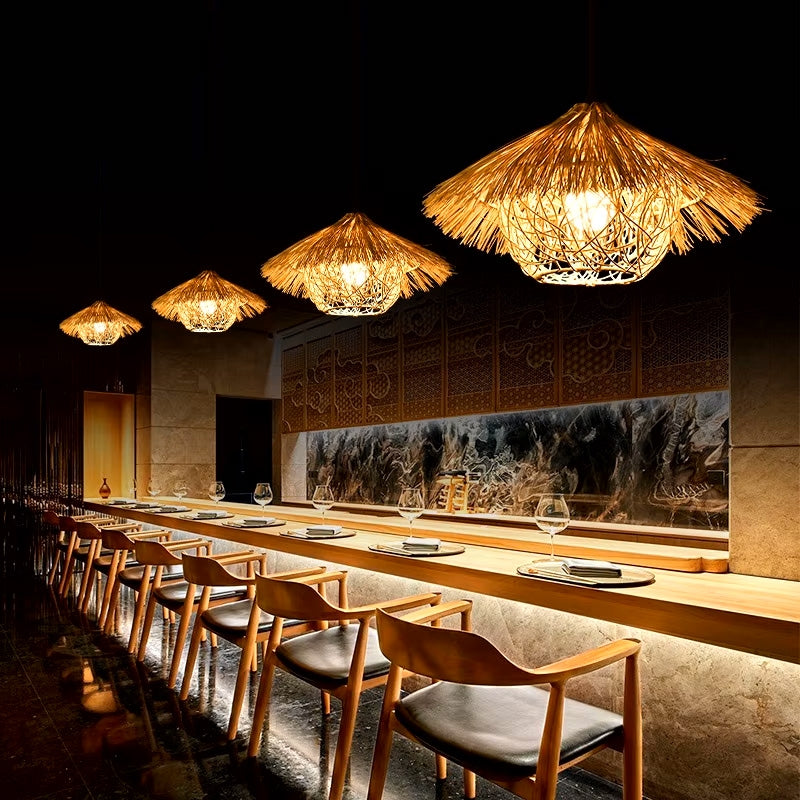 Lampa Sufitowa Wisząca Boho Natural APP1636-1CP  8