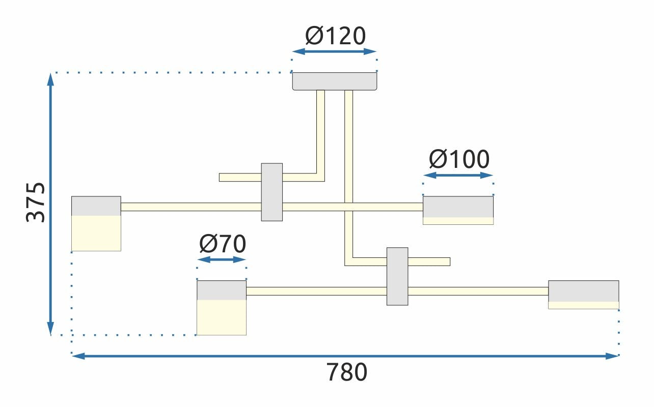 Lampa Wisząca Led APP1002-6C  8