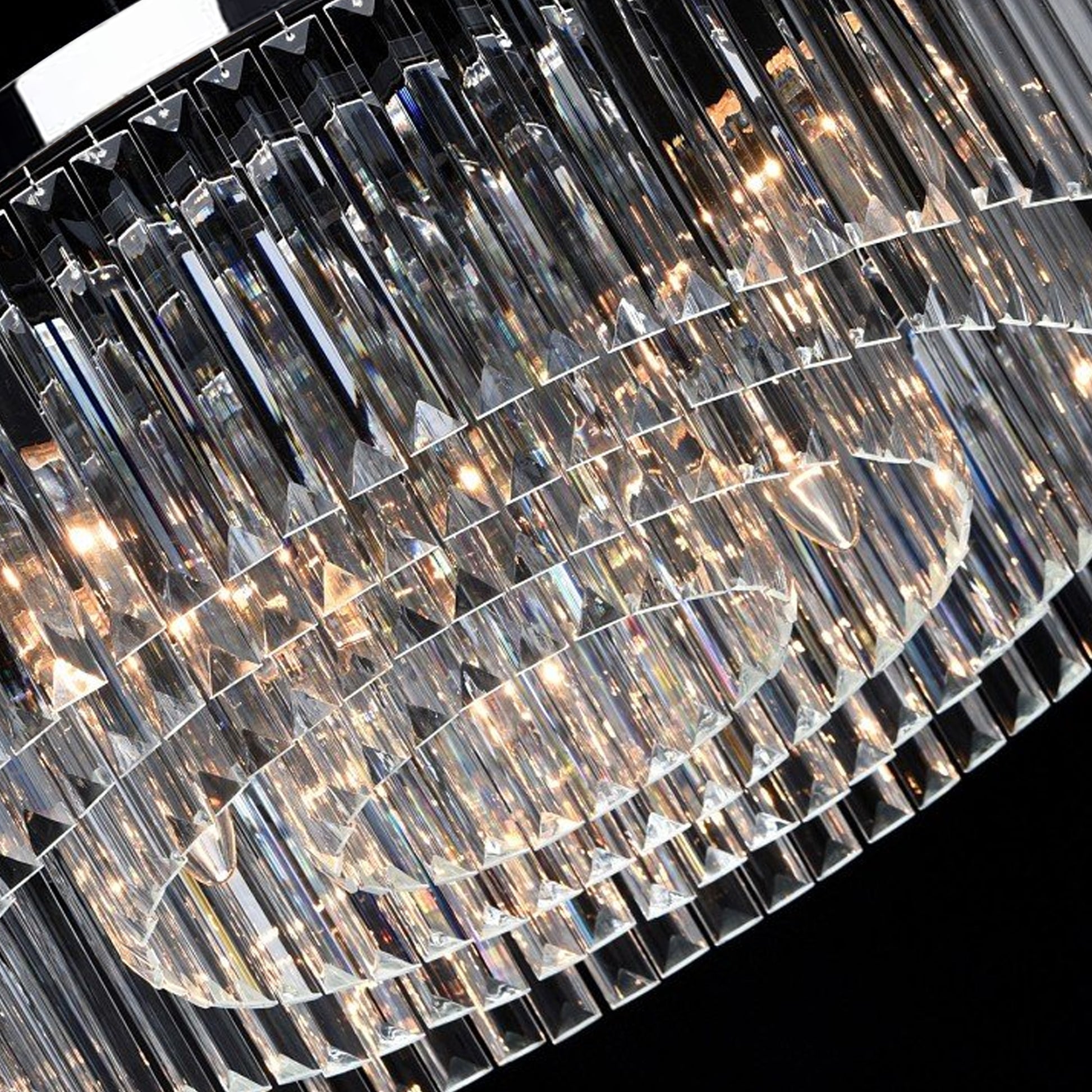 Lampa Kryształowa Wisząca APP1532-8CP Chrom  3