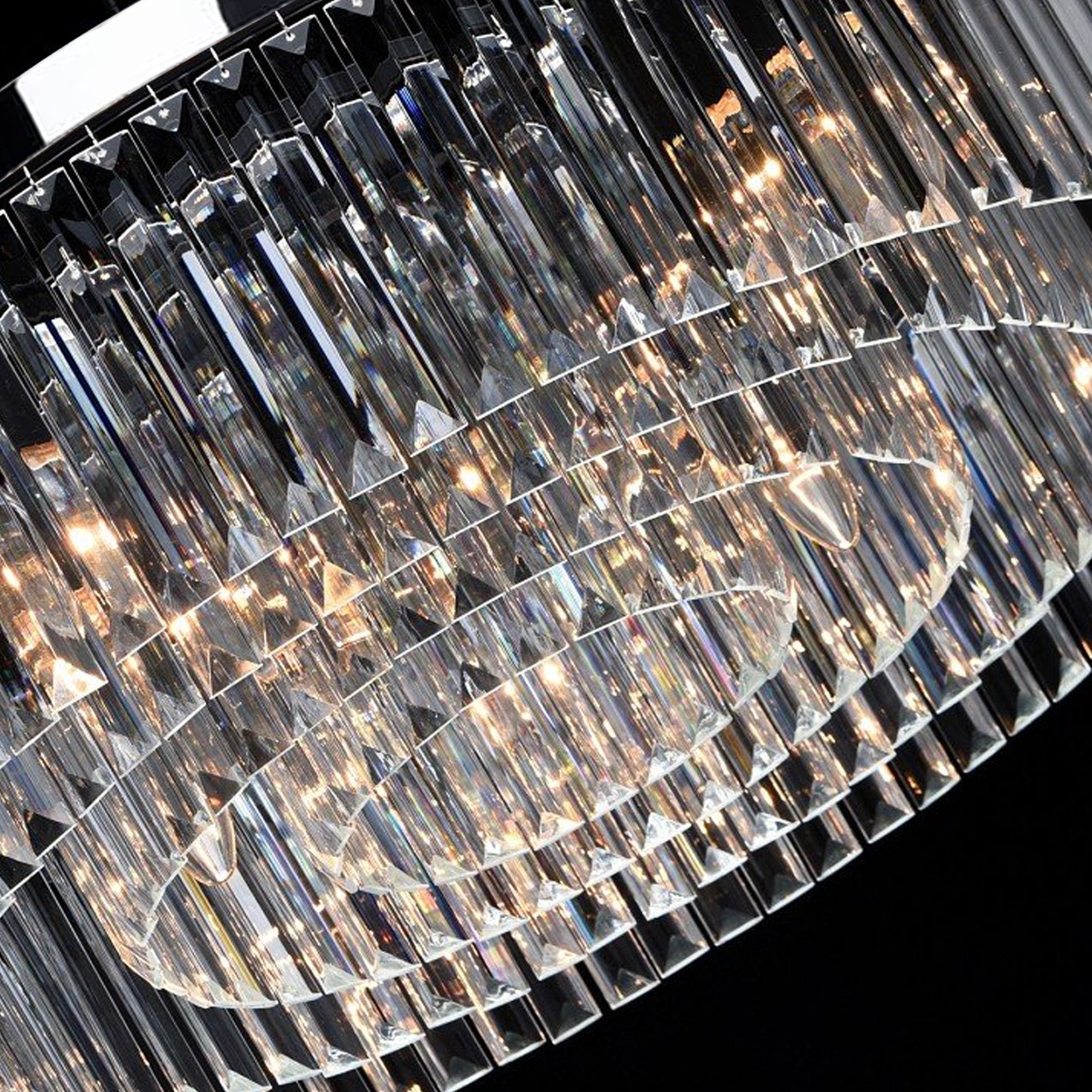 Lampa Kryształowa Wisząca APP1532-8CP Chrom  3