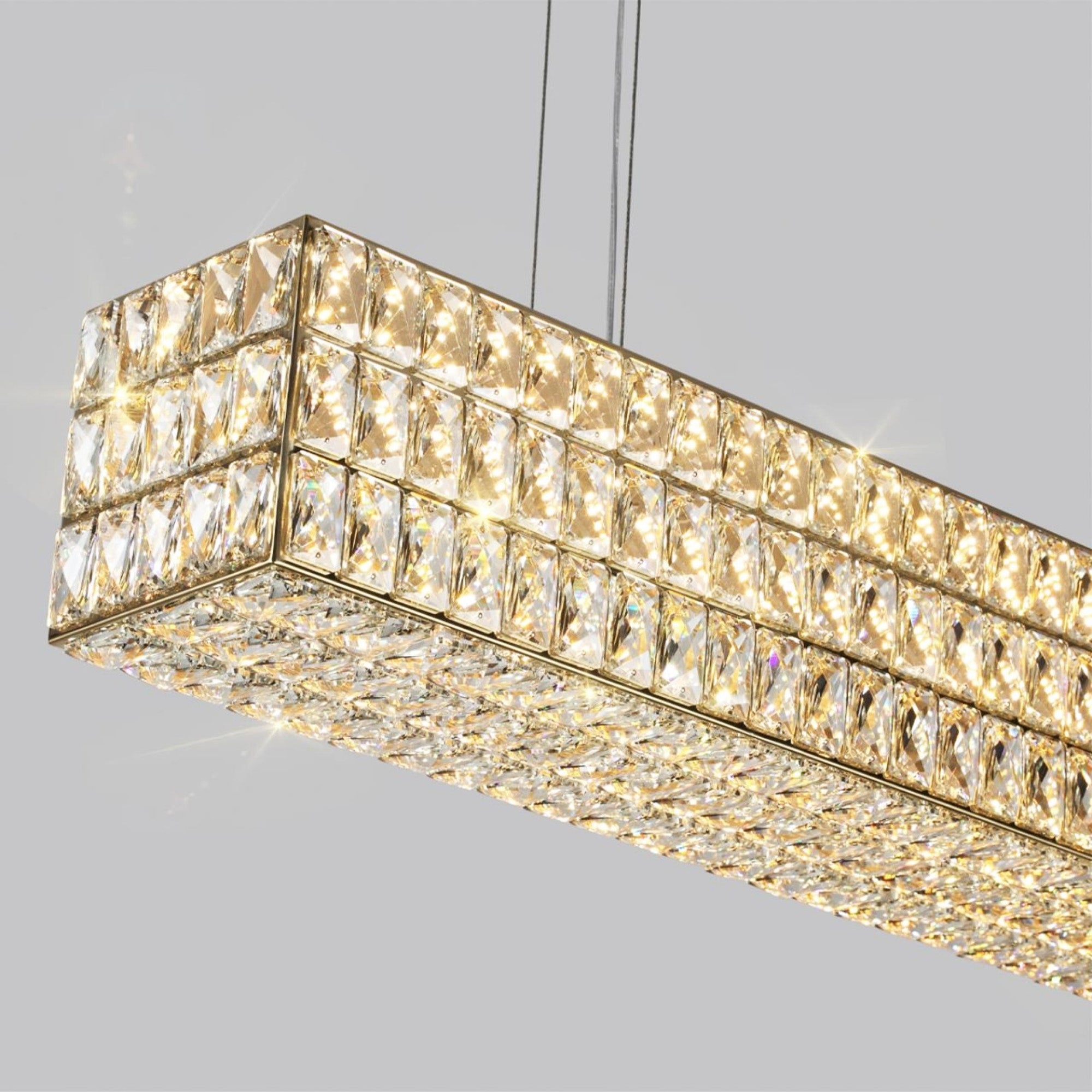 Lampa Sufitowa Wisząca Led App1566-cp Gold  3