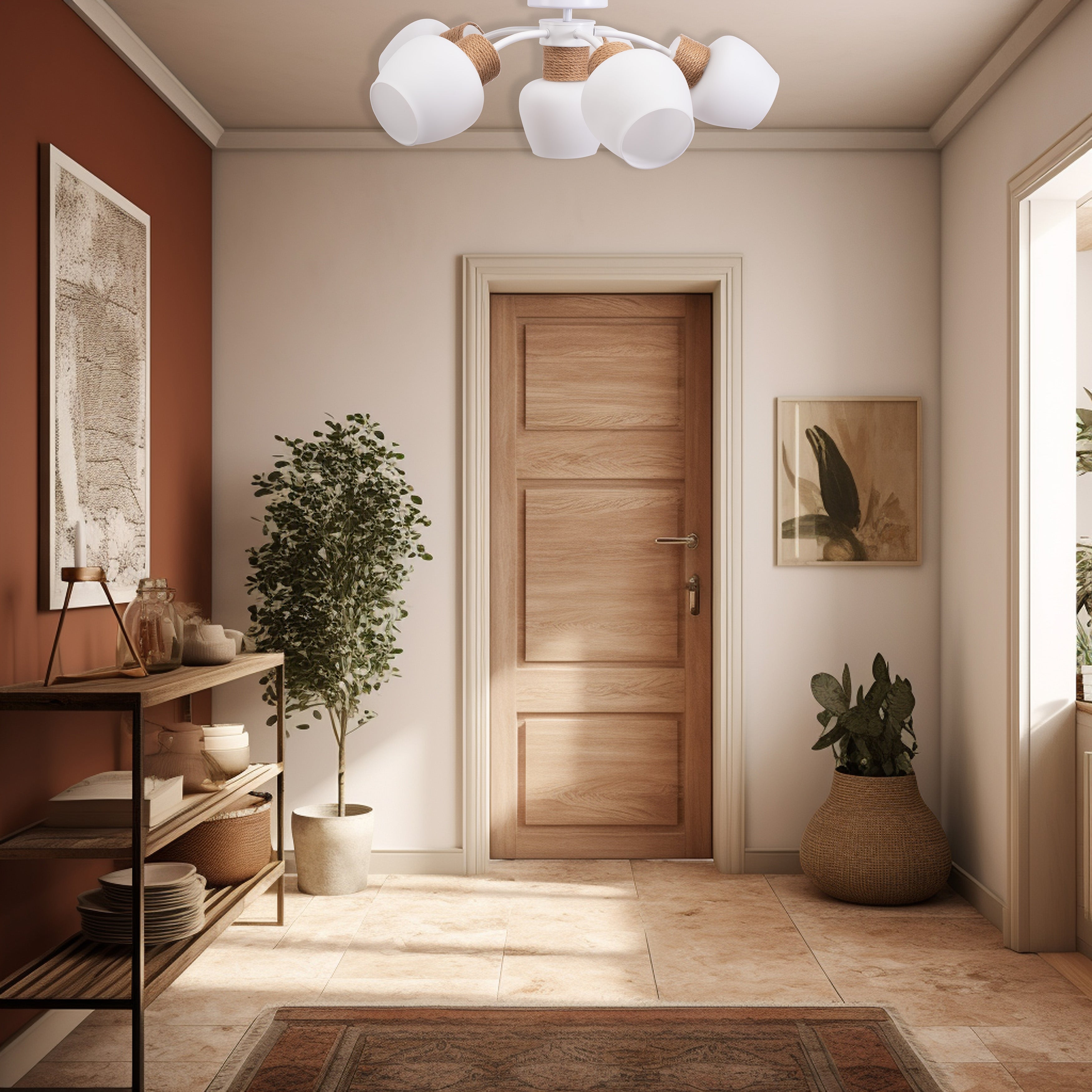 Lampa Sufitowa Boho APP1590-6CP  2