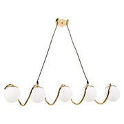 Lampa Sufitowa Wisząca Gold APP1780-5CP  1