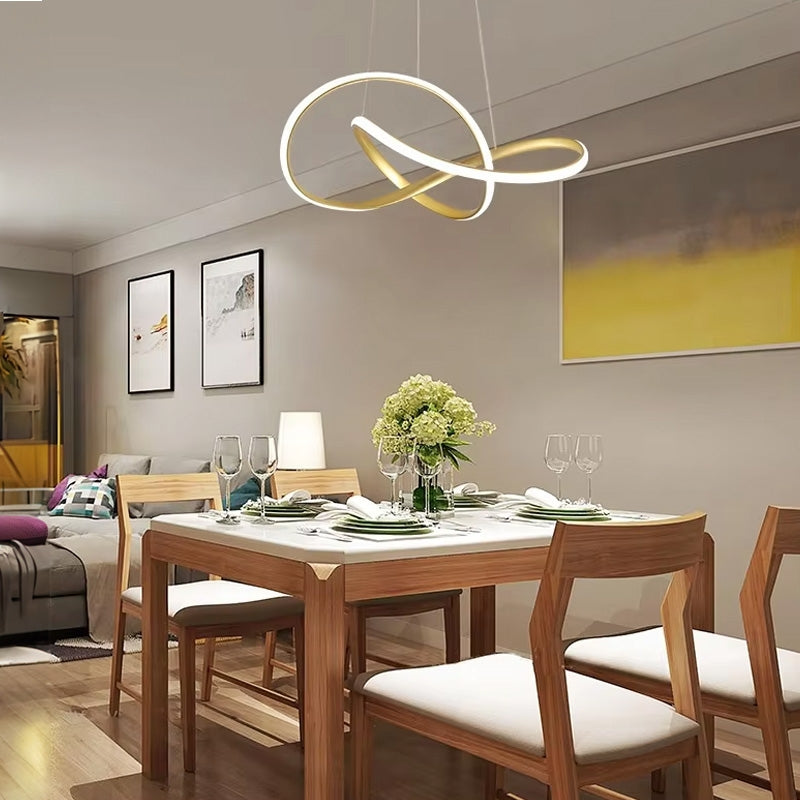 Lampa Sufitowa Wisząca Led App1601-cp Gold  5