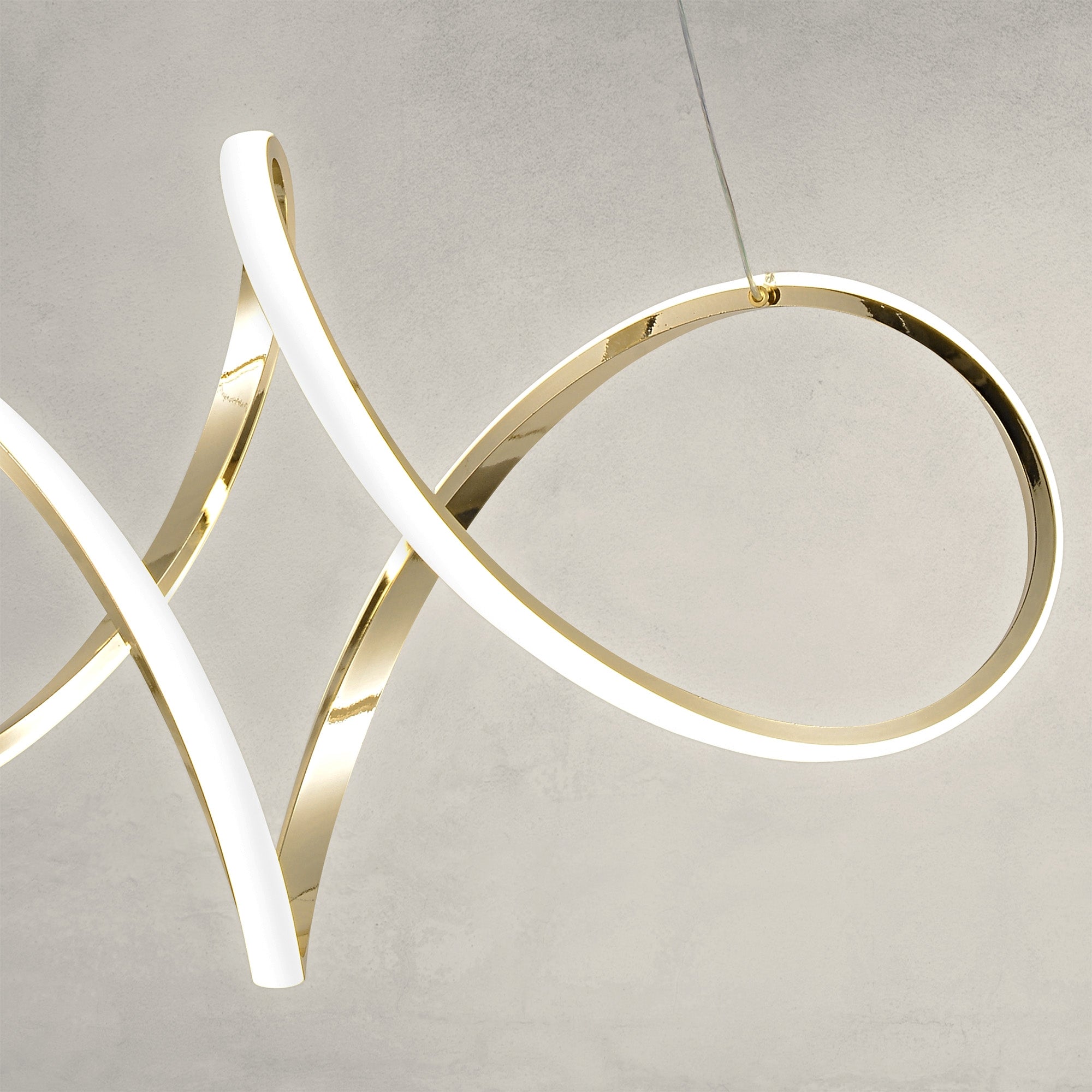 Lampa Wisząca Led G081-1cp Złota  4