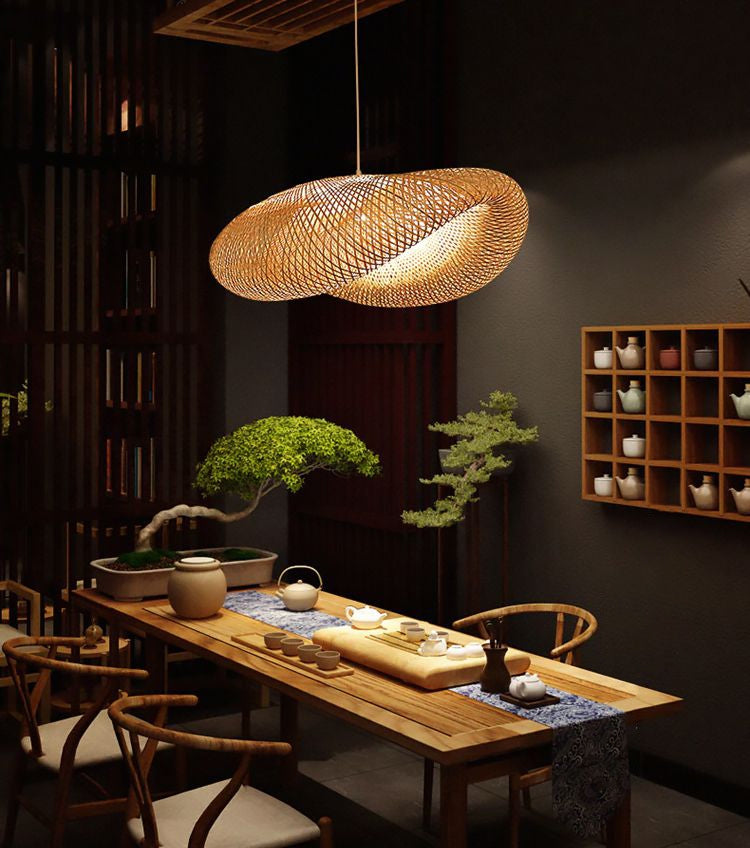 Lampa Sufitowa Wisząca Boho Natural APP880-1CP  10