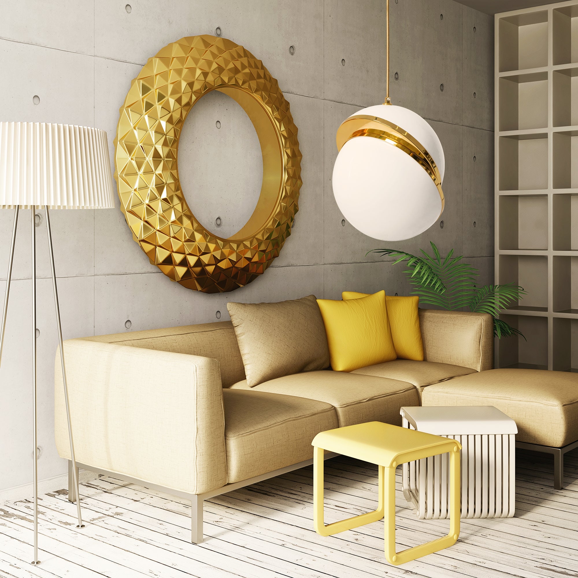 Lampa Sufitowa Wisząca Akrylowa Kula APP481-1CP Biała  5