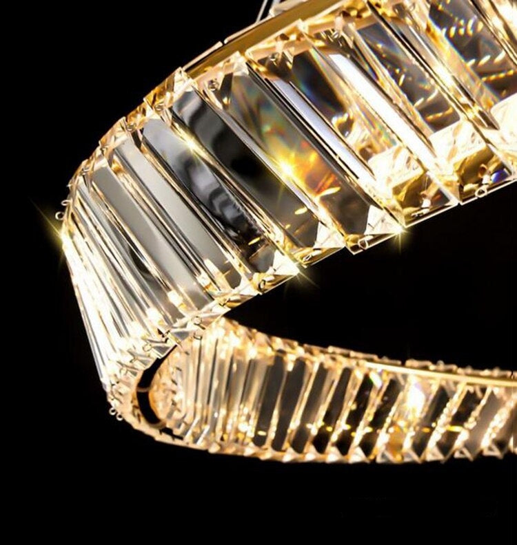 Kryształowa Lampa Sufitowa Led APP1064-1CP  9