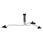 Lampa Sufitowa 3 Ramienna APP569-3C Czarna  1