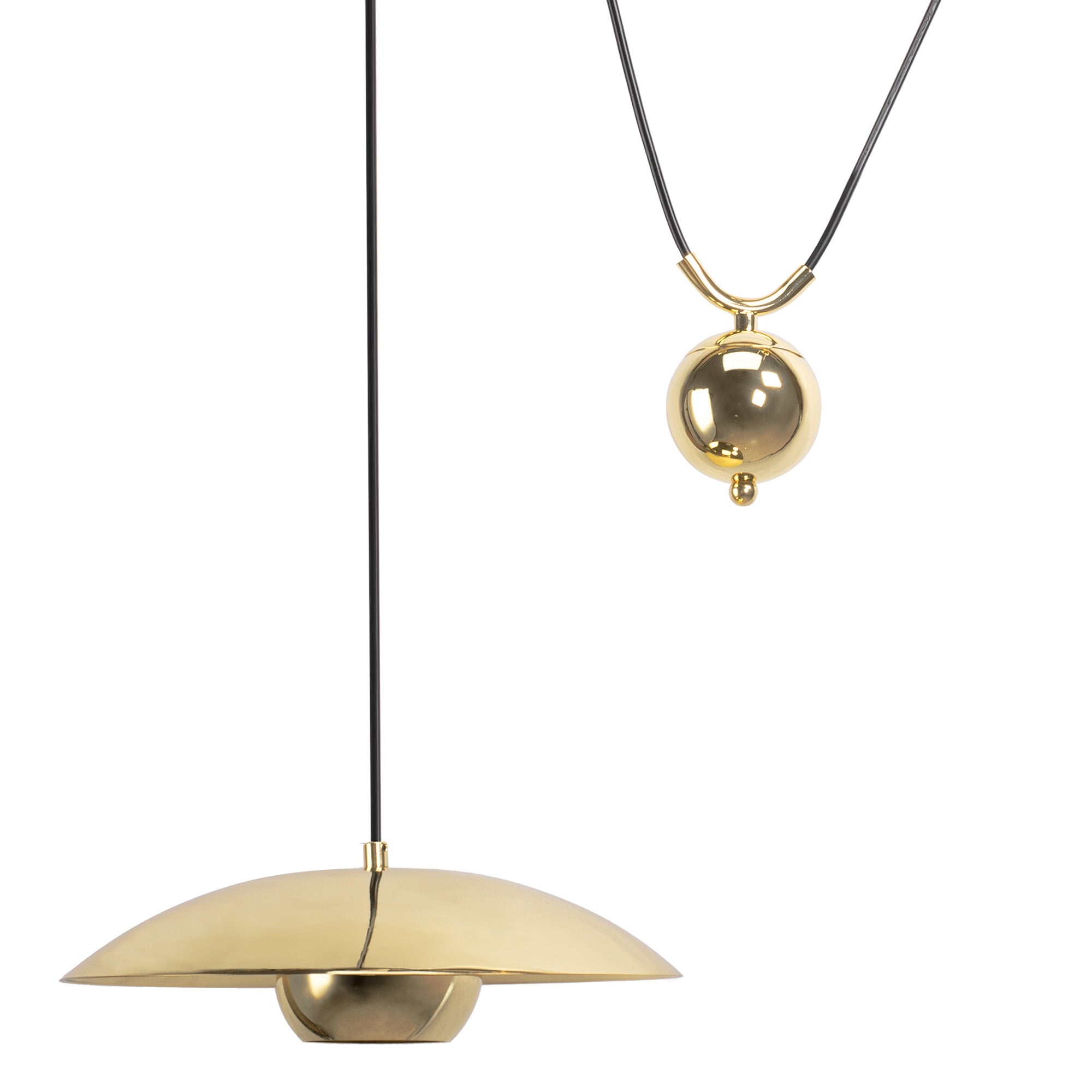 Lampa Sufitowa Wisząca APP1451-1CP Złota  3