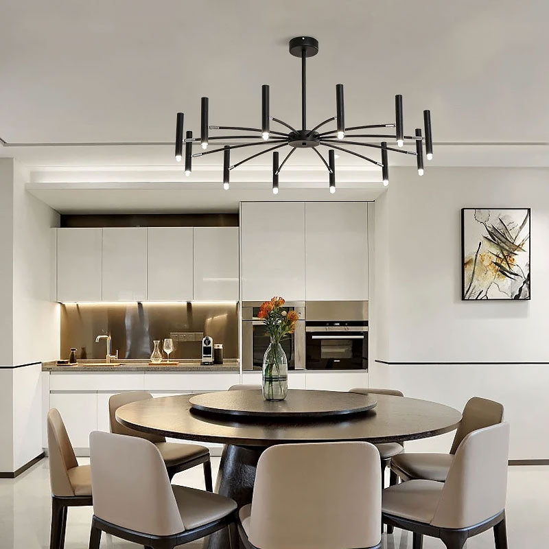 Lampa Sufitowa APP1196-15CP Czarna  3