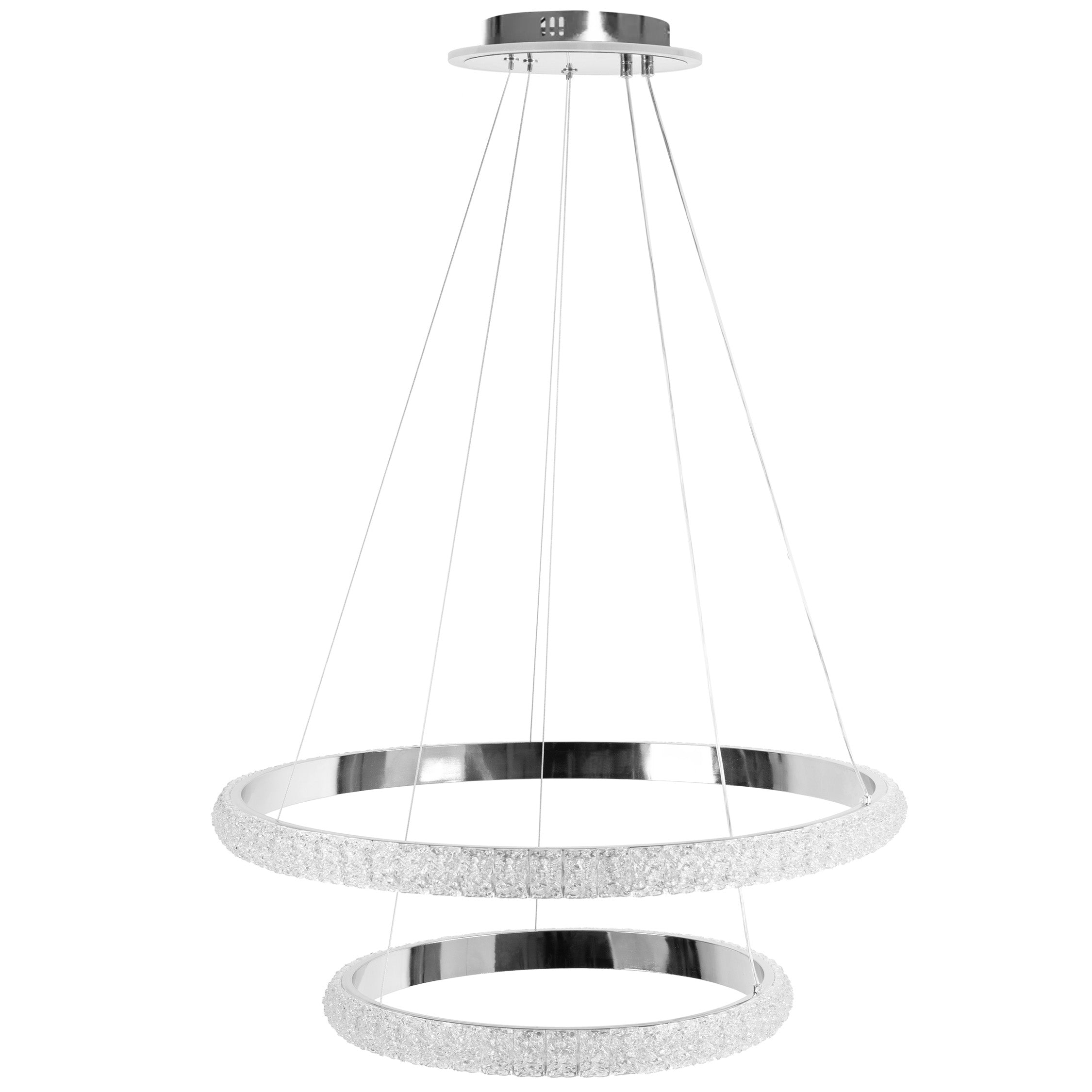 Lampa Wisząca Led G046-2cp Chrome  1