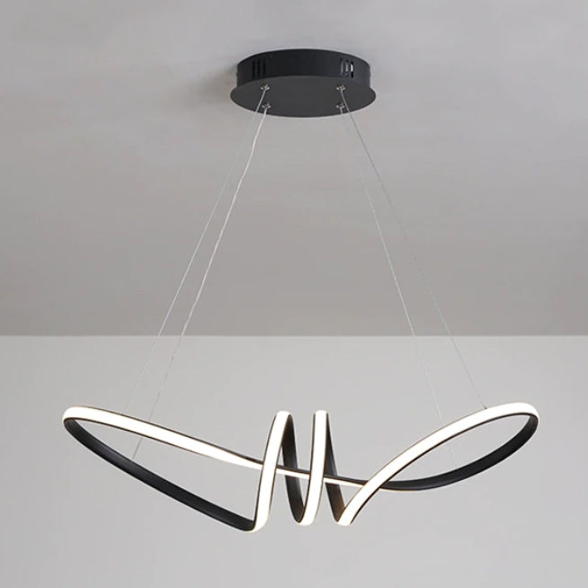 Lampa Sufitowa Nowoczesna Led + Pilot App823-cp Czarna  7