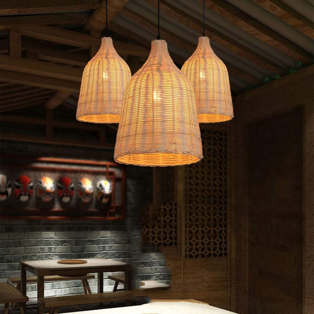 Lampa Sufitowa Wisząca Boho Natural APP1646-1CP  2