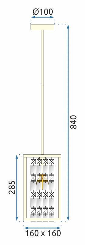 Lampa Kryształowa APP1111-1CP  6