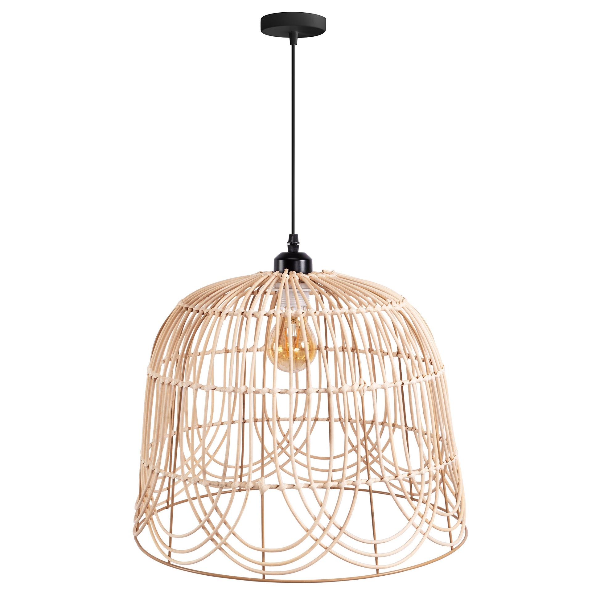 Lampa Sufitowa Wisząca Natural Boho APP1352-1CP 40 Cm  5