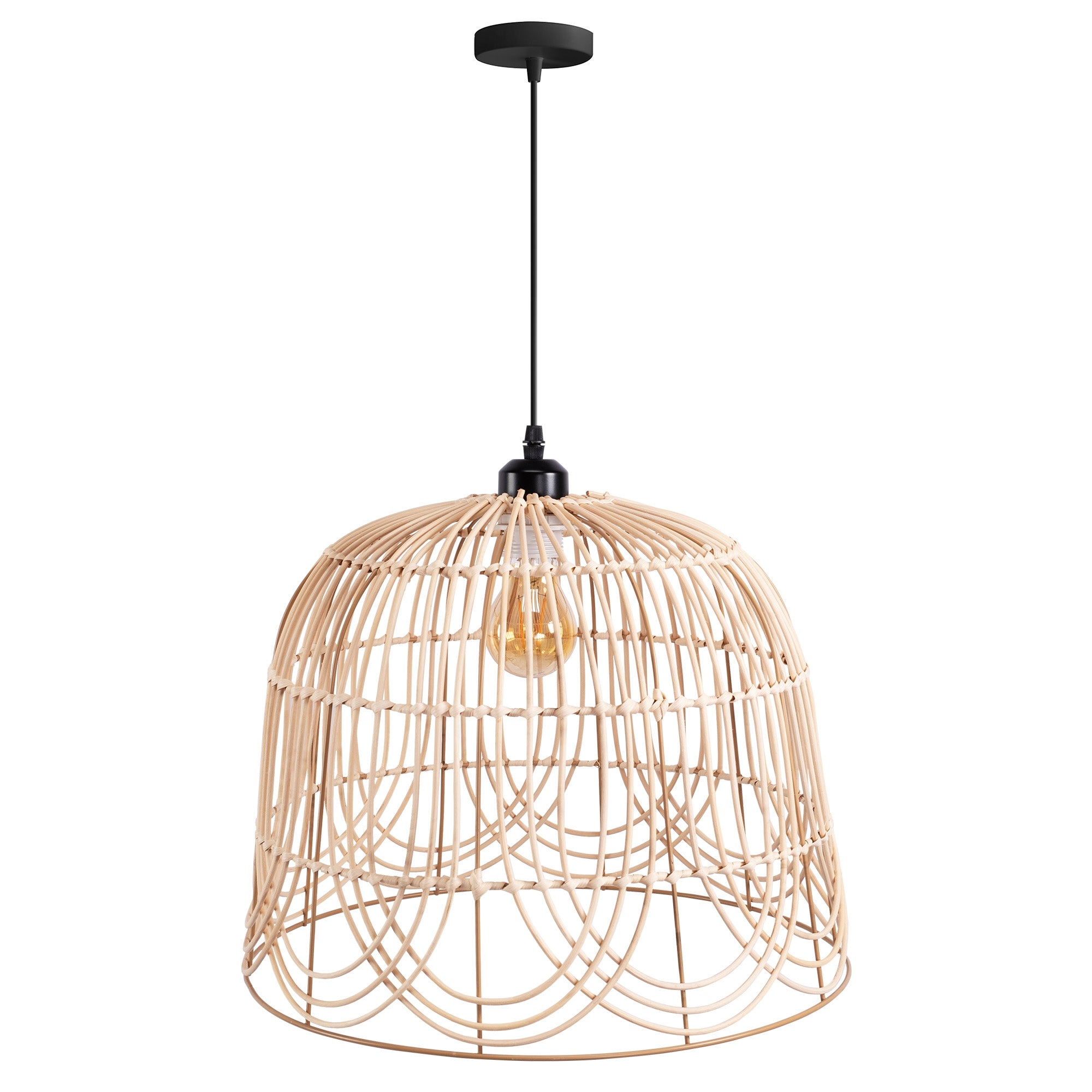 Lampa Sufitowa Wisząca Natural Boho APP1352-1CP 40 Cm  5