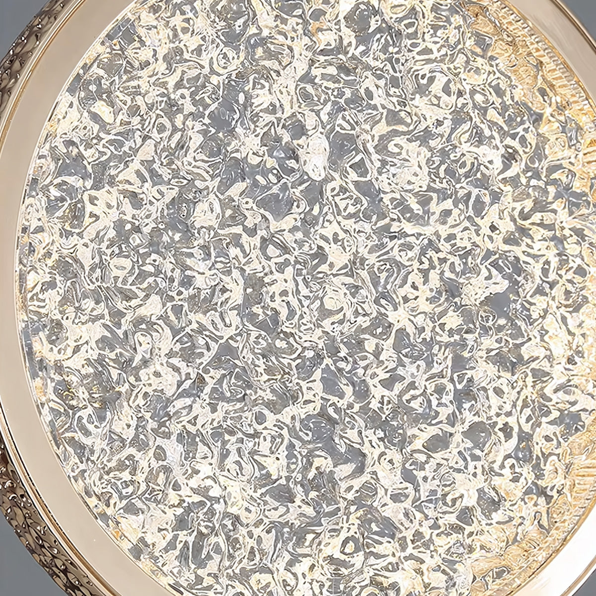 Lampa Wisząca Kryształowa Led G089-1cp Złota  3