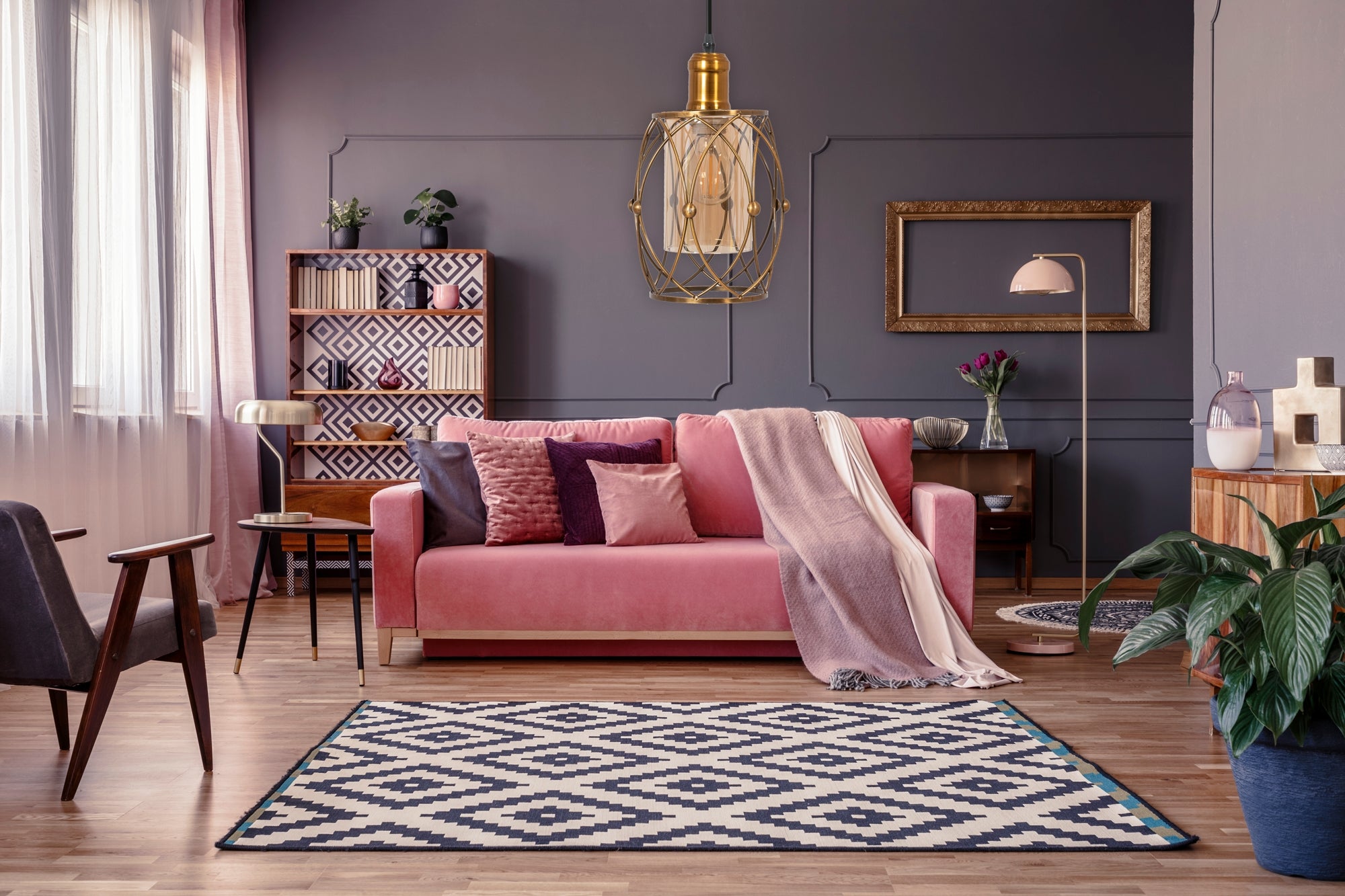 Lampa Wisząca APP1128-1CP  2