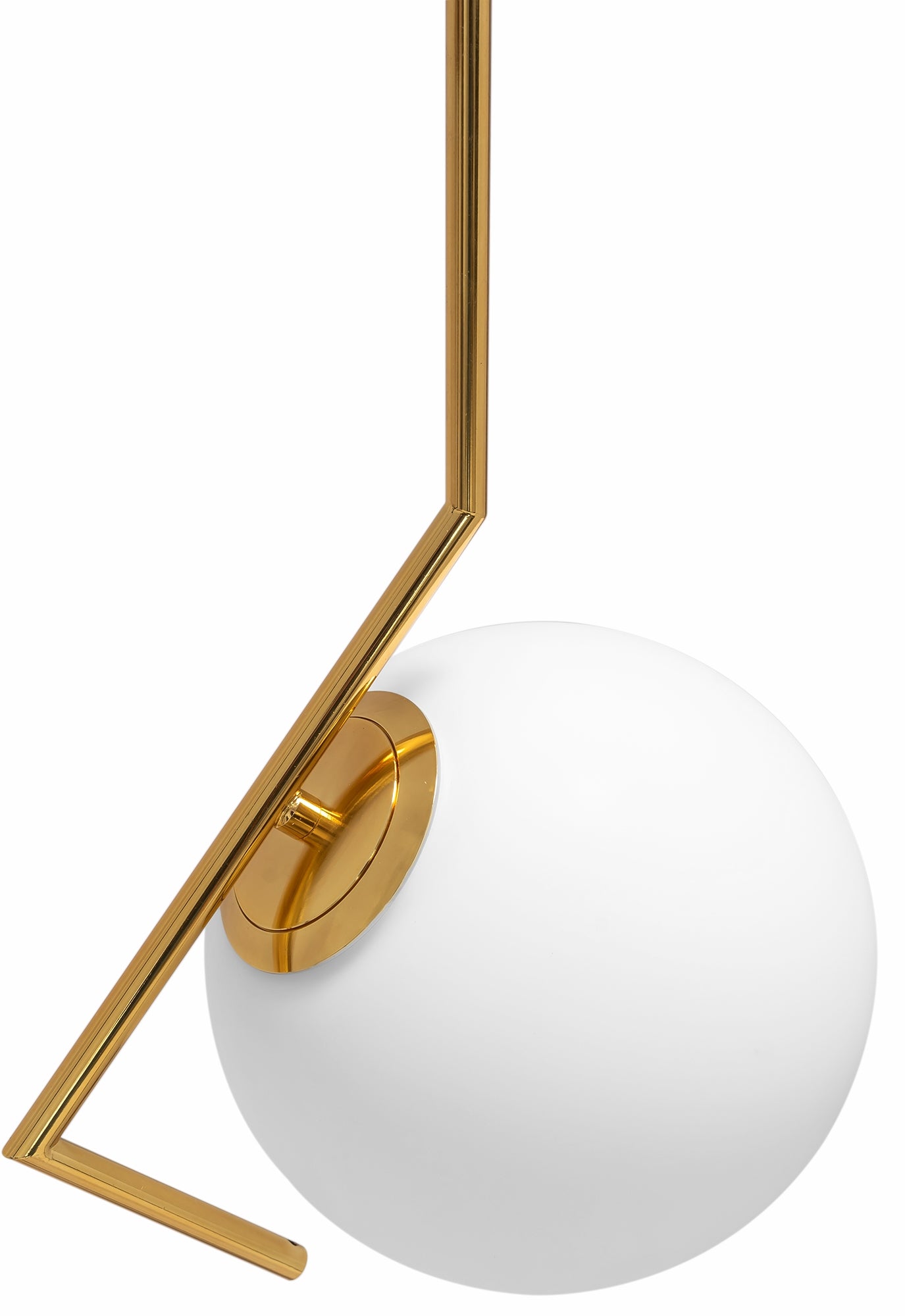 Lampa Sufitowa Wisząca Nowoczesna Szklana APP429-1CP Złota  4