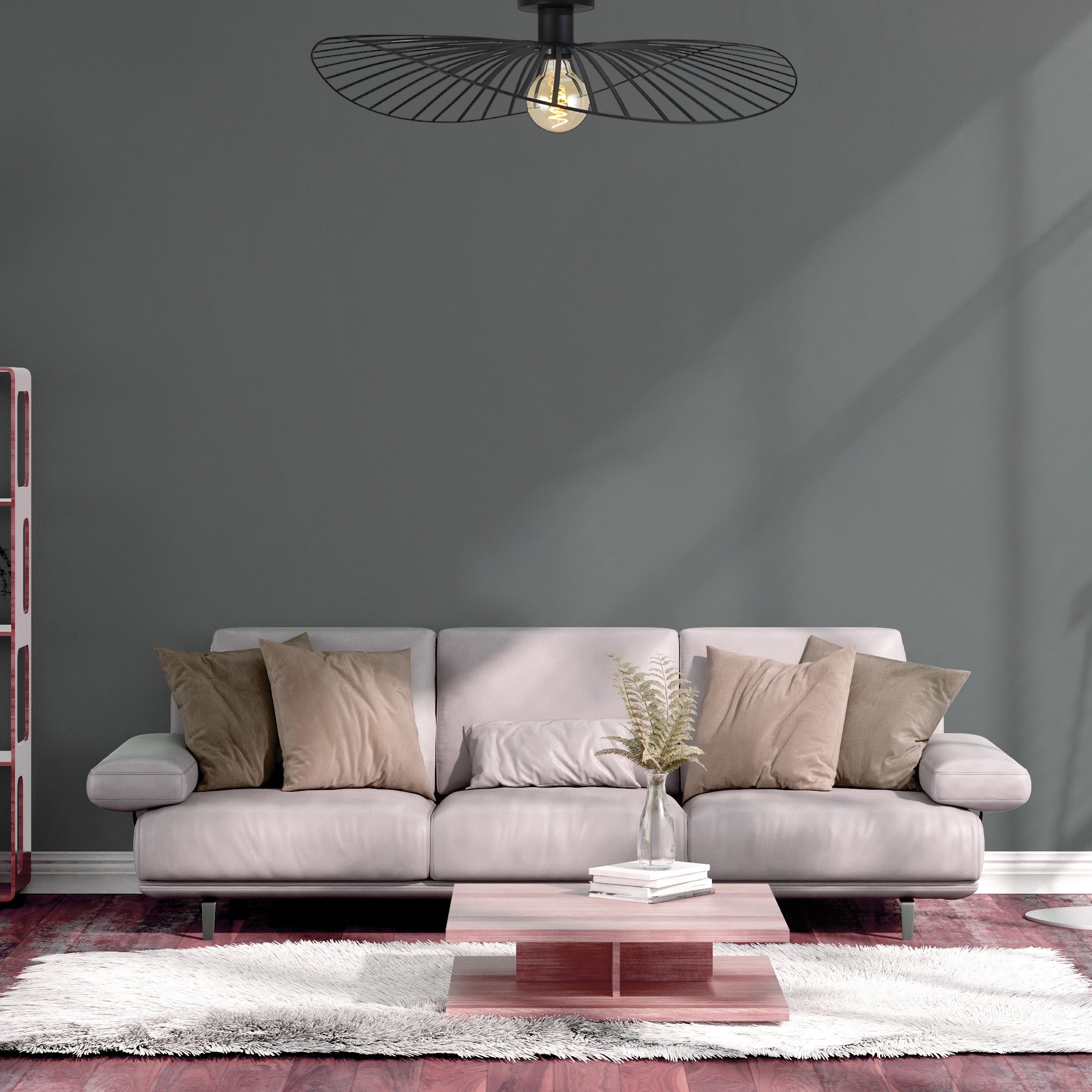 Lampa Sufitowa APP1843-1C Black  3