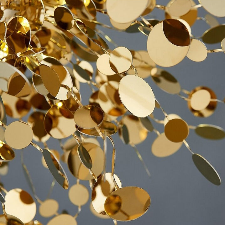 Lampa Wisząca Ekstrawagancka APP546-3CP Złota  2