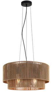 Lampa Sufitowa APP1837-1CP Nature Black  1