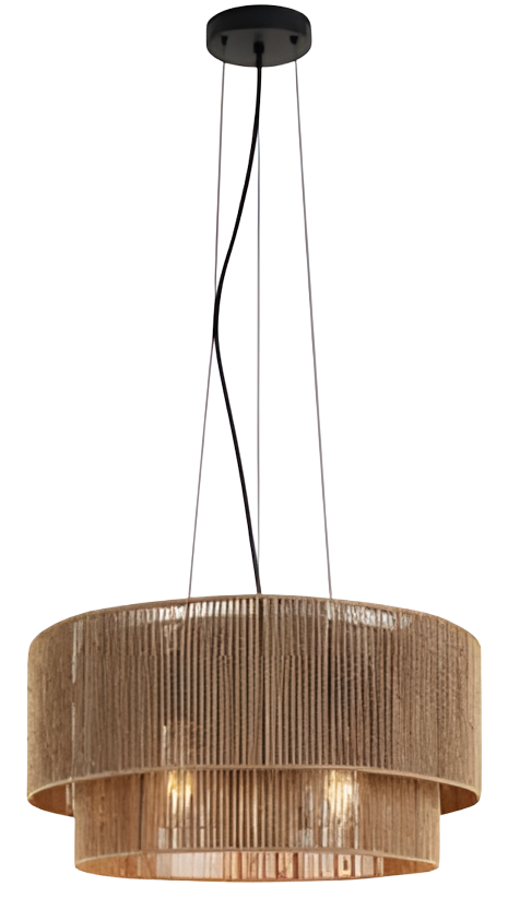 Lampa Sufitowa APP1837-1CP Nature Black  1