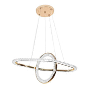 Lampa Wisząca Led G034-cp Złota  1