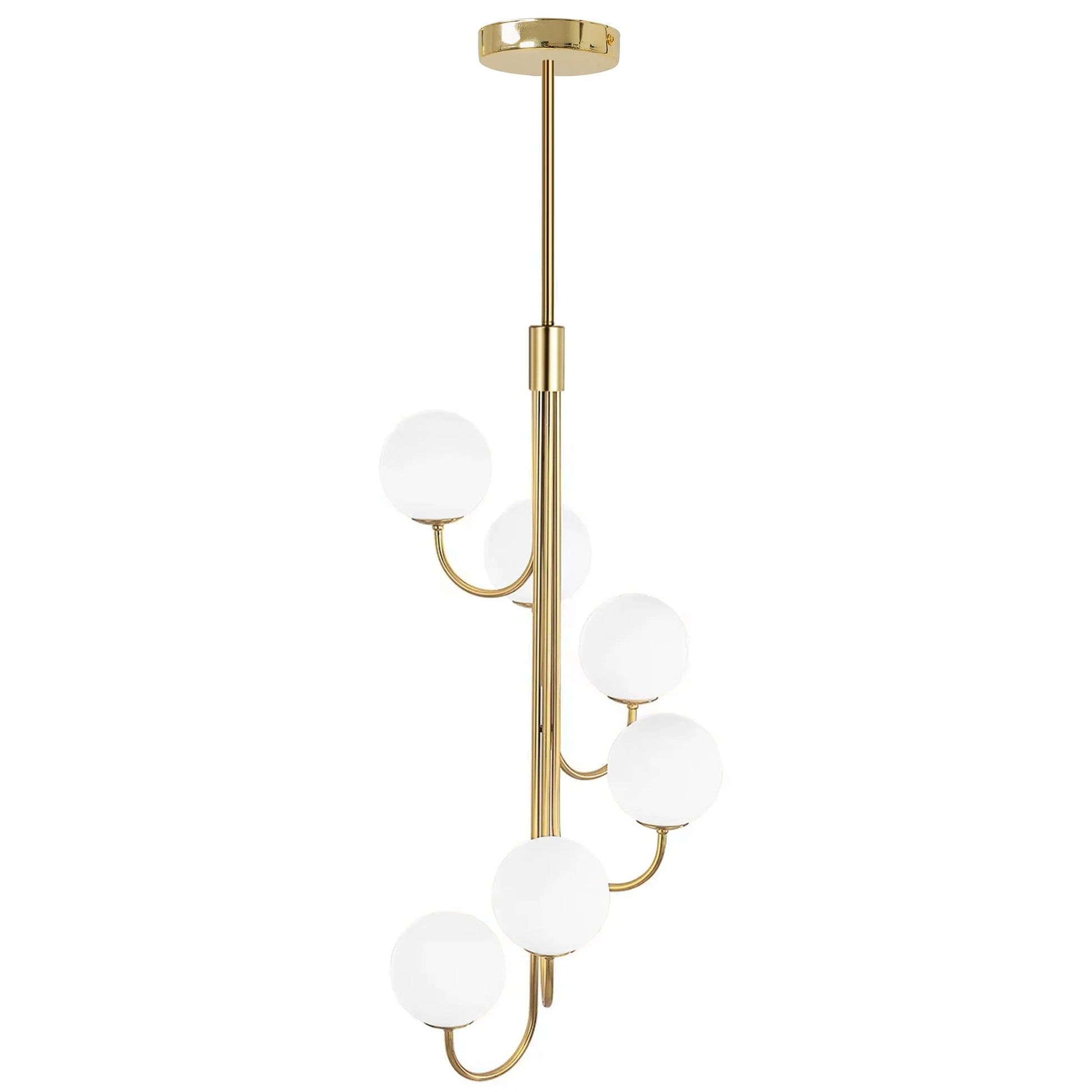 Lampa Sufitowa Wisząca Gold APP1585-6CP  1