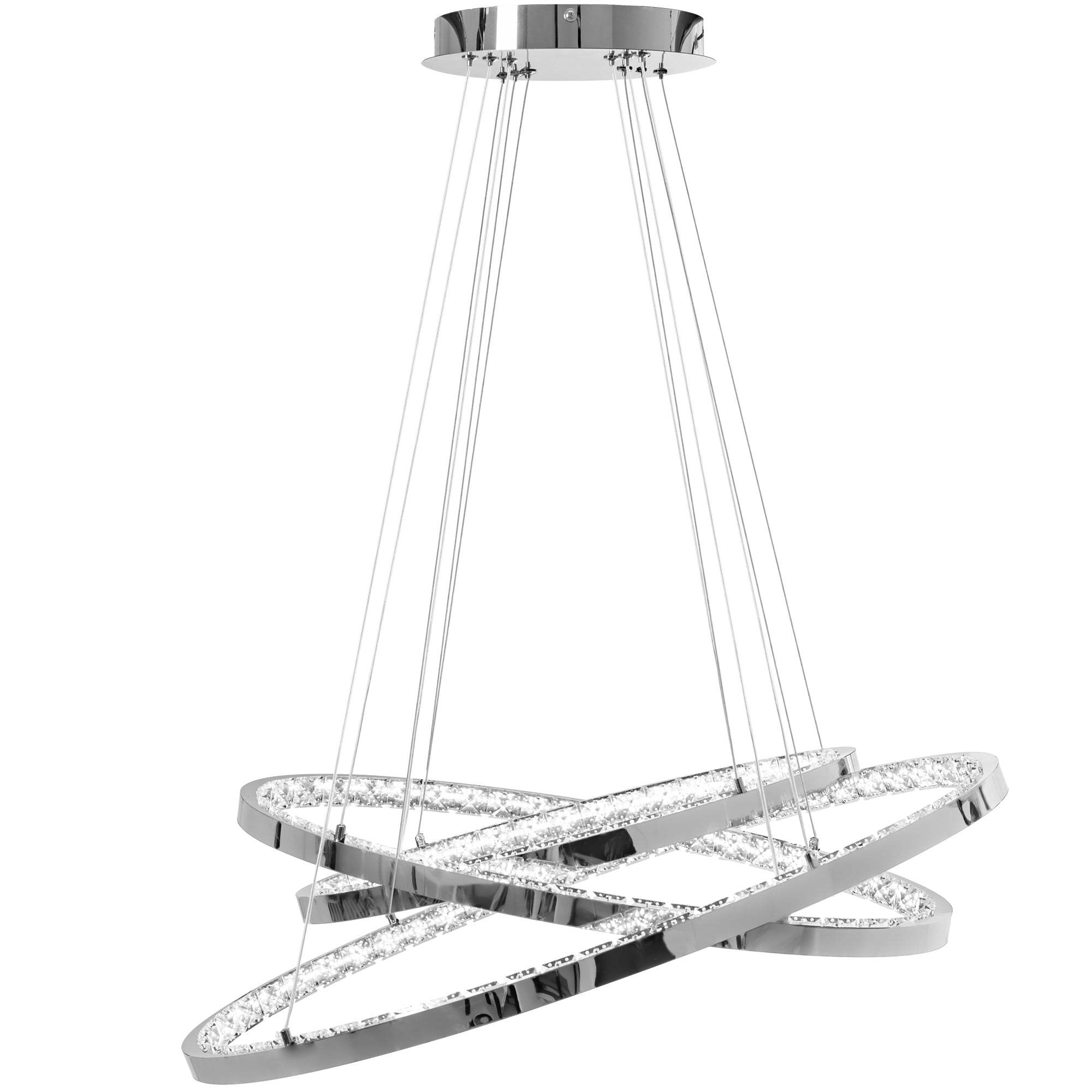 Lampa Kryształowa Wisząca APP772-3CP  2