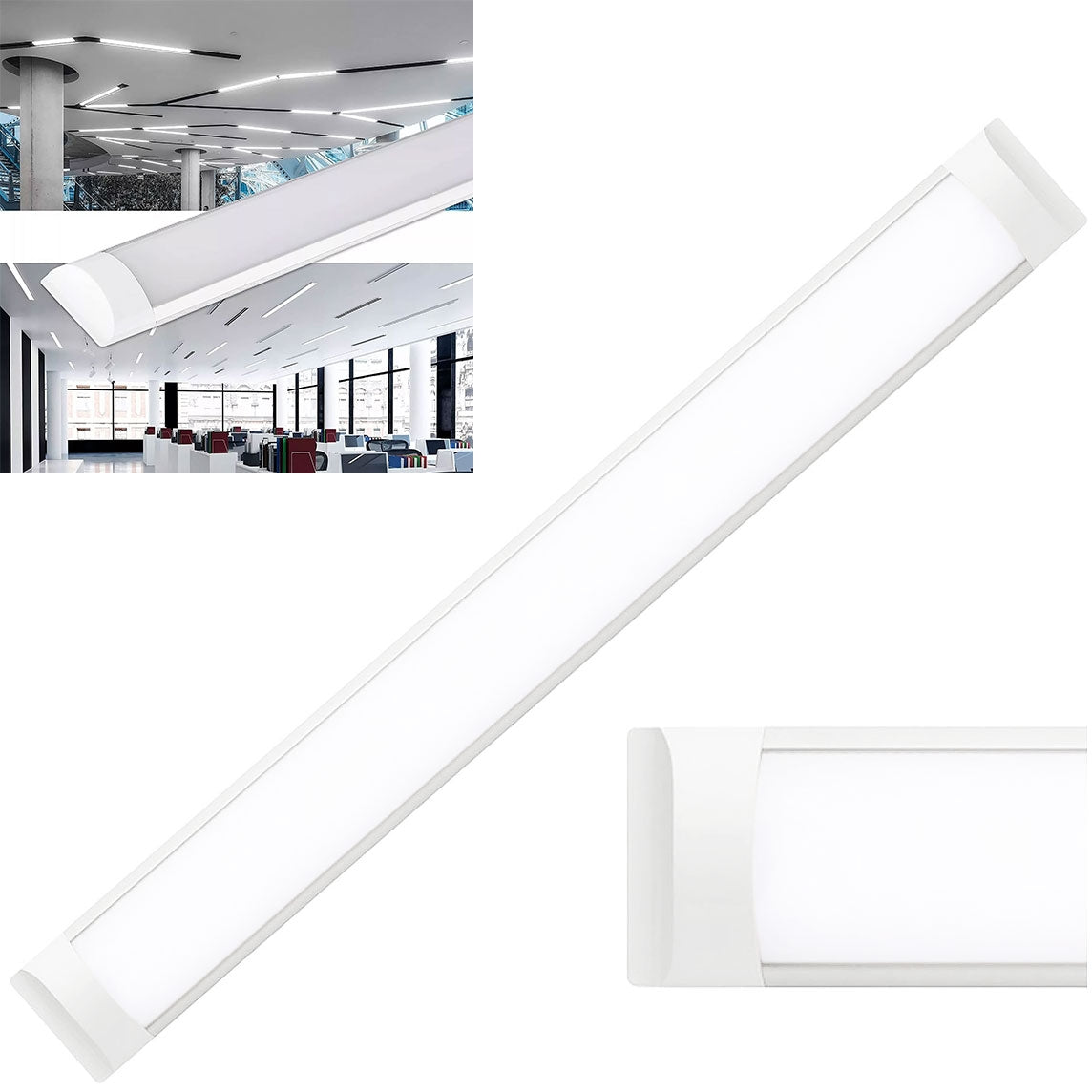 Panel Led Natynkowy 150cm Biały 42w  1