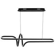 Lampa Wisząca Led G038-cp Czarna  1