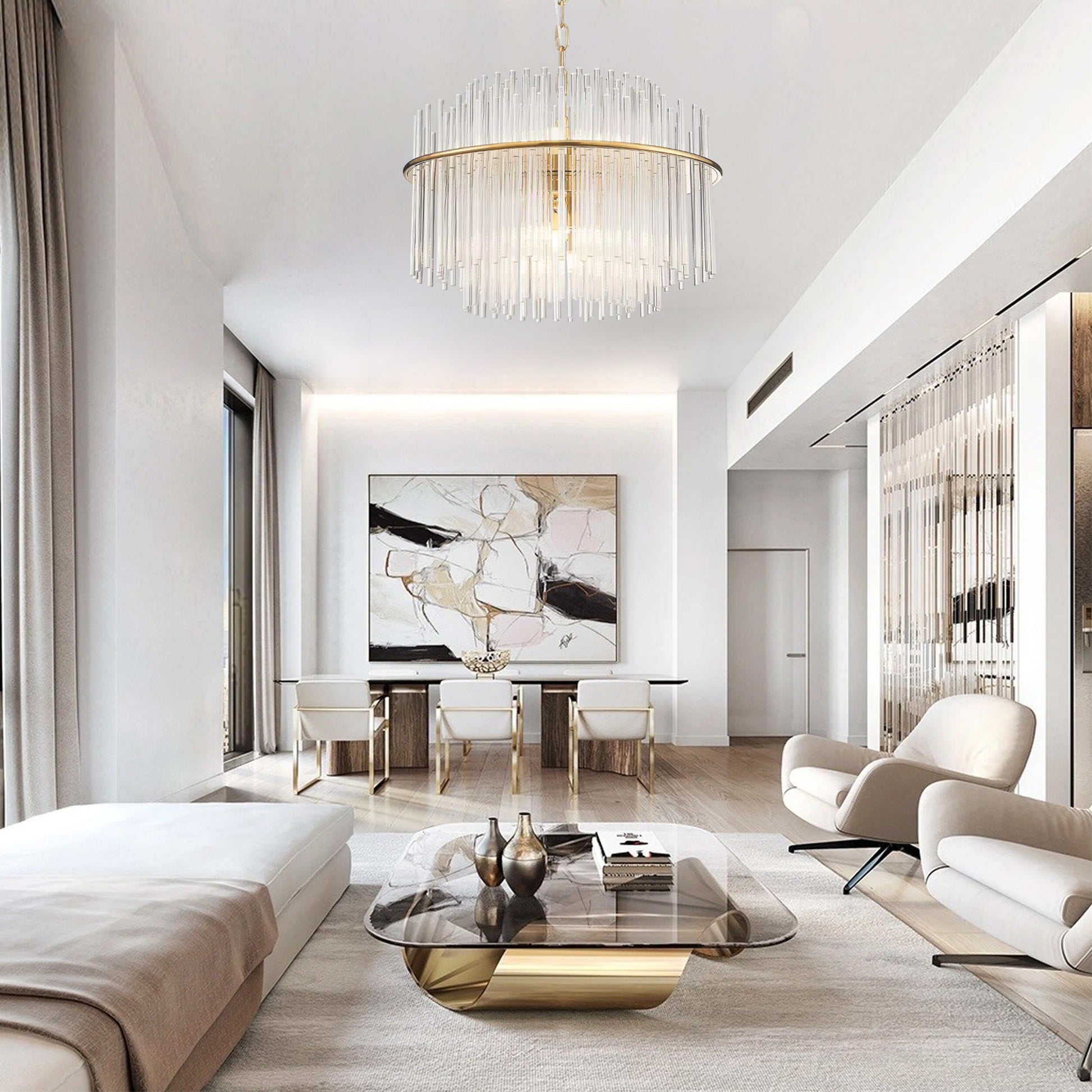 Lampa Kryształowa Wisząca APP1653-6CP  4